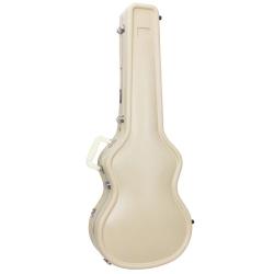 Estuche guitarra clásica ABS Rapsody Protect Cream Crema