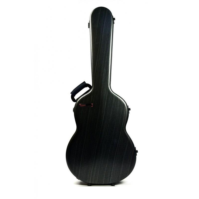 Estuche guitarra clásica Bam 8002XL Lazure black Negro lazure