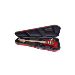 Estuche guitarra eléctrica Bam 8100S Crew Red Rojo