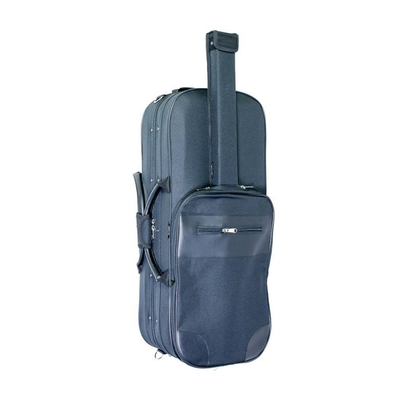 Estuche para 2 violines Rapsody Duo rectangular 4/4 negro 4/4 Estuche para 2 violines Rapsody Duo rectangular 4/4 negro 4/4