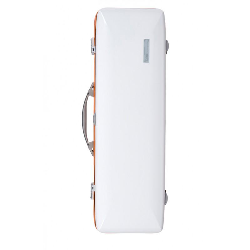 Estuche rectangular Violín BAM Ice Suprême Hightech ICE2018XLW 4/4 White/orange Blanco/Naranja Estuche rectangular Violín BAM Ice Suprême Hightech ICE2018XLW 4/4 White/orange Blanco/Naranja