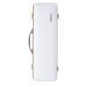 Estuche rectangular Violín BAM Ice Suprême Hightech ICE2018XLW 4/4 White/orange Blanco/Naranja