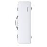 Estuche rectangular Violín BAM Ice Suprême Hightech ICE2018XLW 4/4 White/silver Blanco/Plata