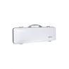 Estuche rectangular Violín BAM Ice Suprême Hightech ICE2018XLW 4/4 White/silver Blanco/Plata