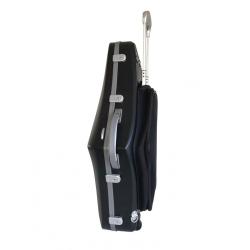 Estuche saxo tenor y soprano Bam 4122XLNS Hightech Black Negro