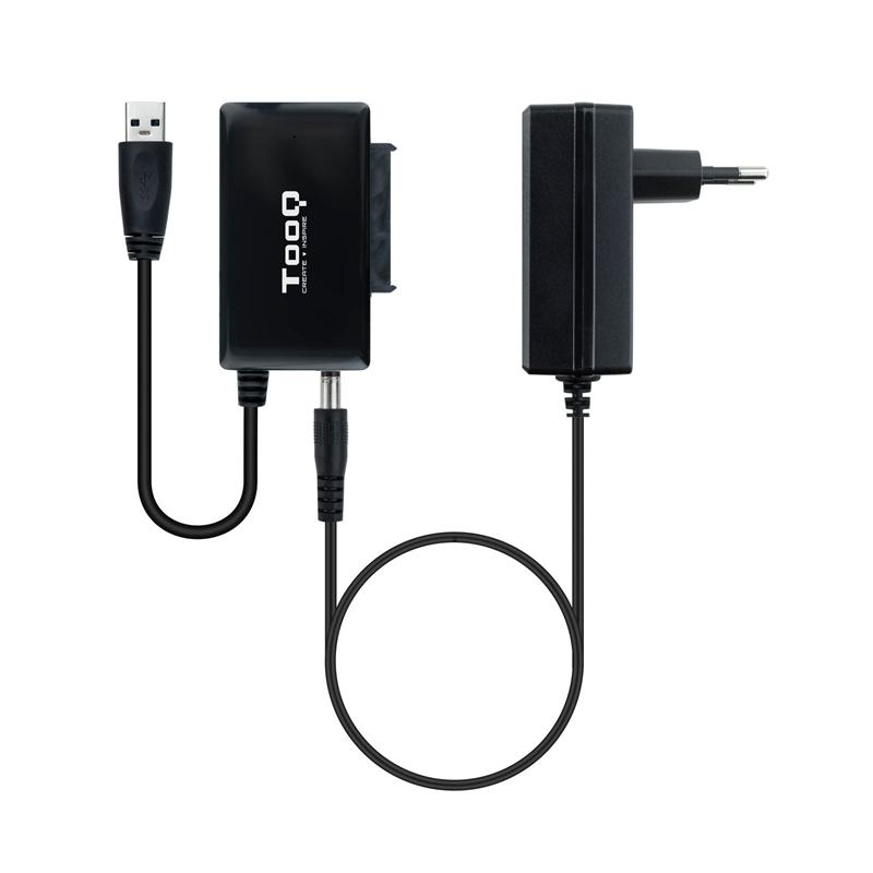 Tooq adaptador usb 3.0 para discos 2,5"/3,5"