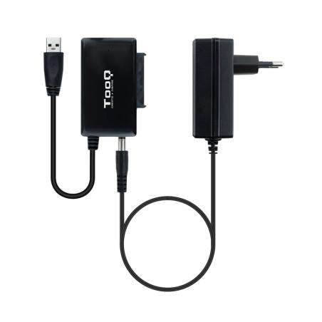 Tooq adaptador usb 3.0 para discos 2,5"/3,5"