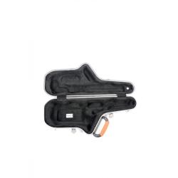 Estuche saxo alto Bam Cabine La Défense DEF4011S Brushed aluminum Aluminio cepillado