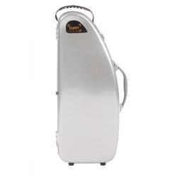 Estuche saxo alto Bam La Défense Hightech DEF4101XL Brushed aluminum Aluminio cepillado