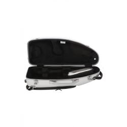 Estuche saxo alto Bam La Défense Hightech DEF4101XL Brushed aluminum Aluminio cepillado