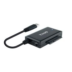 Tooq adaptador usb 3.0 para discos 2,5"/3,5"