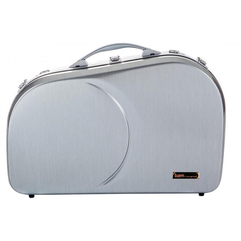Estuche trompa Bam DEF6002XL La Défense Hightech Brushed aluminum Aluminio cepillado