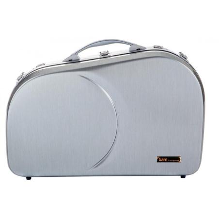 Estuche trompa Bam DEF6002XL La Défense Hightech Brushed aluminum Aluminio cepillado