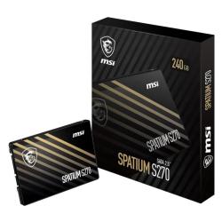 Msi ssd spatium s270 240gb 2.5" sata 3 6gbps
