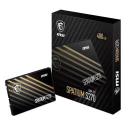 Msi ssd spatium s270 480gb 2.5" sata 3 6gbps