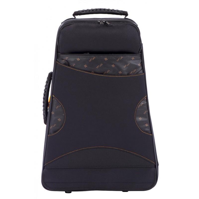 Estuche trompeta doble Bam Nuevo Trekking TREK3024S Brushed aluminum Aluminio cepillado Estuche trompeta doble Bam Nuevo Trekking TREK3024S Brushed aluminum Aluminio cepillado