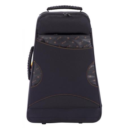 Estuche trompeta doble Bam Nuevo Trekking TREK3024S Brushed aluminum Aluminio cepillado