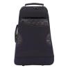 Estuche trompeta doble Bam Nuevo Trekking TREK3024S Brushed aluminum Aluminio cepillado