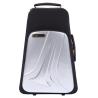Estuche trompeta doble Bam Nuevo Trekking TREK3024S Brushed aluminum Aluminio cepillado