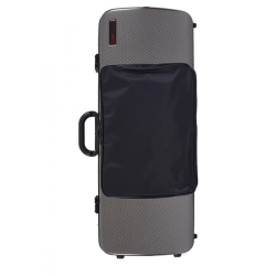 Estuche viola Bam Hightech 2202XL con bolsa Silver carbon
