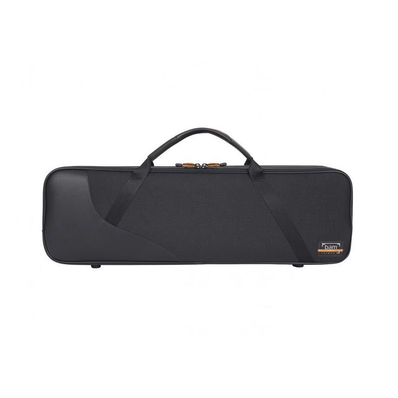 Estuche viola Bam CONS2043SN Conservatoire rectangular 16"" 7/8 (43 cm) Black Negro