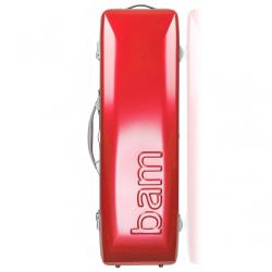 Estuche viola Bam Graffiti rectangular Hightech GRAF5301XL Raspberry/silver red Rojo frambuesa/plata