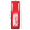 Estuche viola Bam Graffiti rectangular Hightech GRAF5301XL Raspberry/silver red Rojo frambuesa/plata