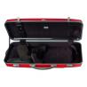 Estuche viola Bam Graffiti rectangular Hightech GRAF5301XL Raspberry/silver red Rojo frambuesa/plata
