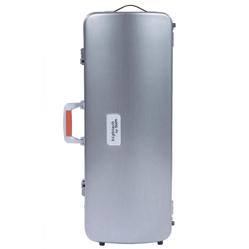 Estuche viola Bam La Défense Hightech DEF2201XL Brushed aluminum Aluminio cepillado