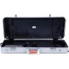Estuche viola Bam La Défense Hightech DEF2201XL Brushed aluminum Aluminio cepillado