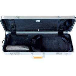 Estuche viola Bam La Défense Hightech DEF5201XL Brushed aluminum Aluminio cepillado