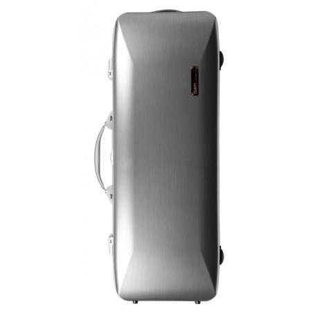 Estuche viola Bam La Défense Hightech Oblong DEF5301XL Brushed aluminum Aluminio cepillado