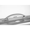 Estuche viola Bam La Défense Hightech Oblong DEF5301XL Brushed aluminum Aluminio cepillado