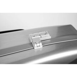 Estuche viola Bam La Défense Hightech Oblong DEF5301XL Brushed aluminum Aluminio cepillado