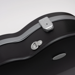 Estuche viola Bam OP2200XL L'Opéra Suprême Hightech Black/silver Negro/Plata