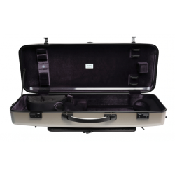 Estuche viola Bam SUP5301XLNN Suprême Hightech rectangular Champagne/black Champagne/Negro