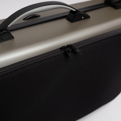 Estuche viola Bam SUP5301XLNN Suprême Hightech rectangular Champagne/black Champagne/Negro
