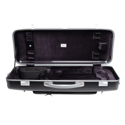 Estuche viola Bam SUP5301XLNN Suprême Hightech rectangular Black/silver Negro/Plata