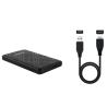 Tooq caja externa 2,5" sata usb3.1 gen1 negra