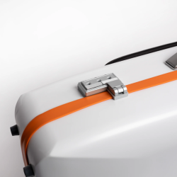 Estuche viola Bam SUP5301XLWN Ice Suprême Hightech rectangular White/orange Blanco/Naranja