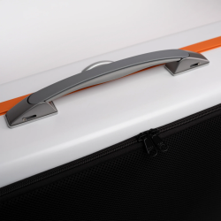 Estuche viola Bam SUP5301XLWN Ice Suprême Hightech rectangular White/orange Blanco/Naranja
