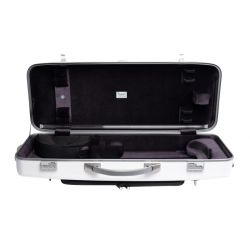 Estuche viola Bam SUP5301XLWN Ice Suprême Hightech rectangular White/silver Blanco/Plata