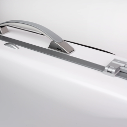 Estuche viola Bam SUP5301XLWN Ice Suprême Hightech rectangular White/silver Blanco/Plata