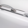 Estuche viola Bam SUP5301XLWN Ice Suprême Hightech rectangular White/silver Blanco/Plata