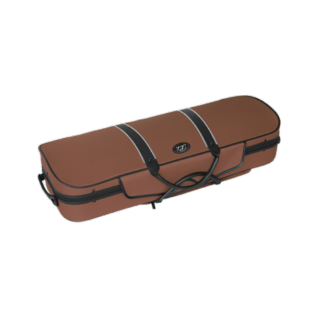 Estuche viola Pedi NiteFlash rectangular 16,5'' Brown Marrón