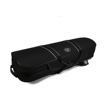 Estuche viola Pedi NiteFlash rectangular 16,5'' Black Negro