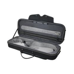 Estuche viola Pedi NiteFlash rectangular 16,5'' Black Negro