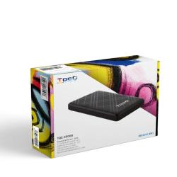 Tooq caja externa 2,5" sata usb3.1 gen1 negra