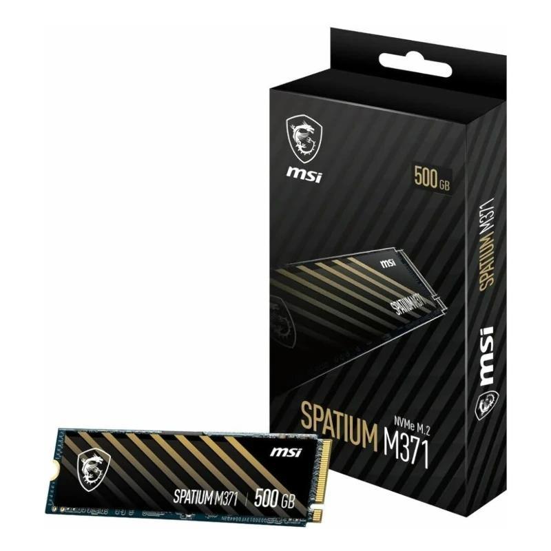 Msi ssd spatium m371 500gb pcie 3.0 nvme 2200 mb-s