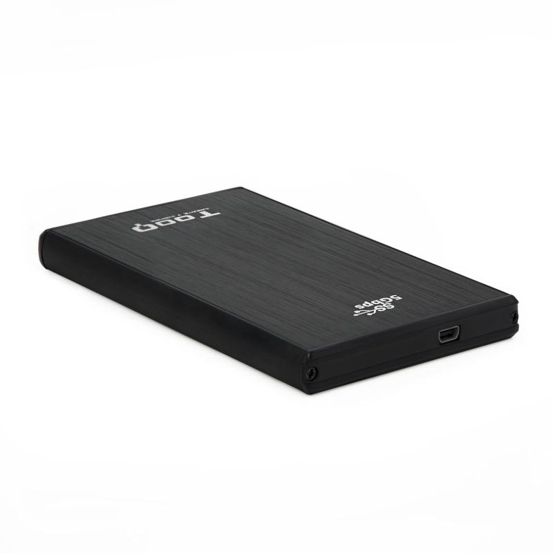 Tooq tqe-2522b caja hd 2.5" sata3 usb 3.0 negra